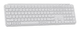 Keychron B6P-K8 tastatur Hjemme/kontor USB + RF Wireless + Bluetooth Elfenben
