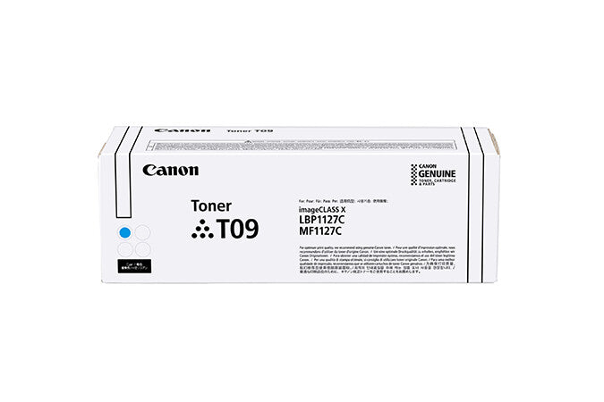 Canon T09 tonerpatron 1 stk Original Blå