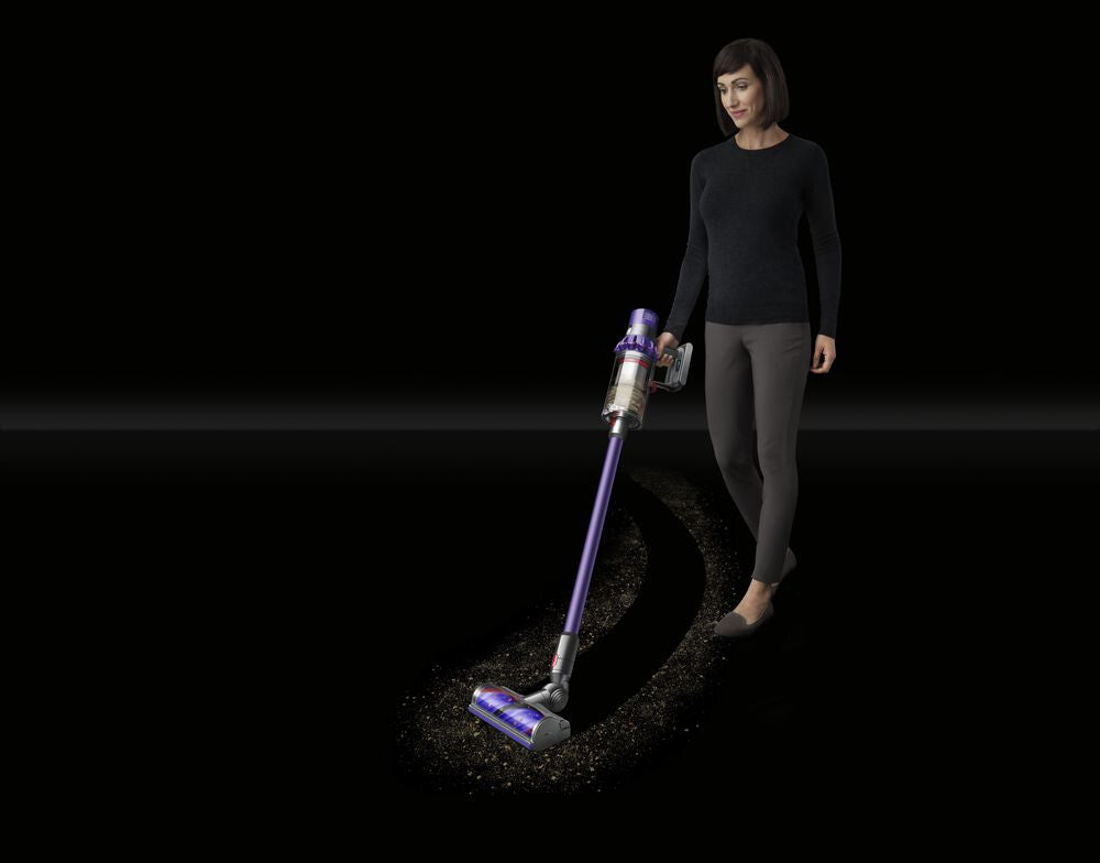 Dyson Cyclone V10 Absolute 2-i-1 stangstøvsuger Batteri Dry Poseløs Kobberfarve, Nikkel