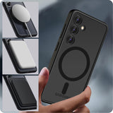 Tech-Protect MagMat MagSafe Case for Samsung Galaxy S24 Ultra - Matte Black