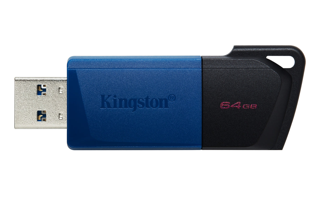 Kingston Technology DataTraveler 64 GB USB 3.2 Gen 1 Exodia M (sort + blå)