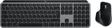 Logitech Master MX Keys S Combo for Mac tastatur Mus inkluderet Hjemme/kontor RF trådløs + Bluetooth QWERTY US International Aluminium, Sort