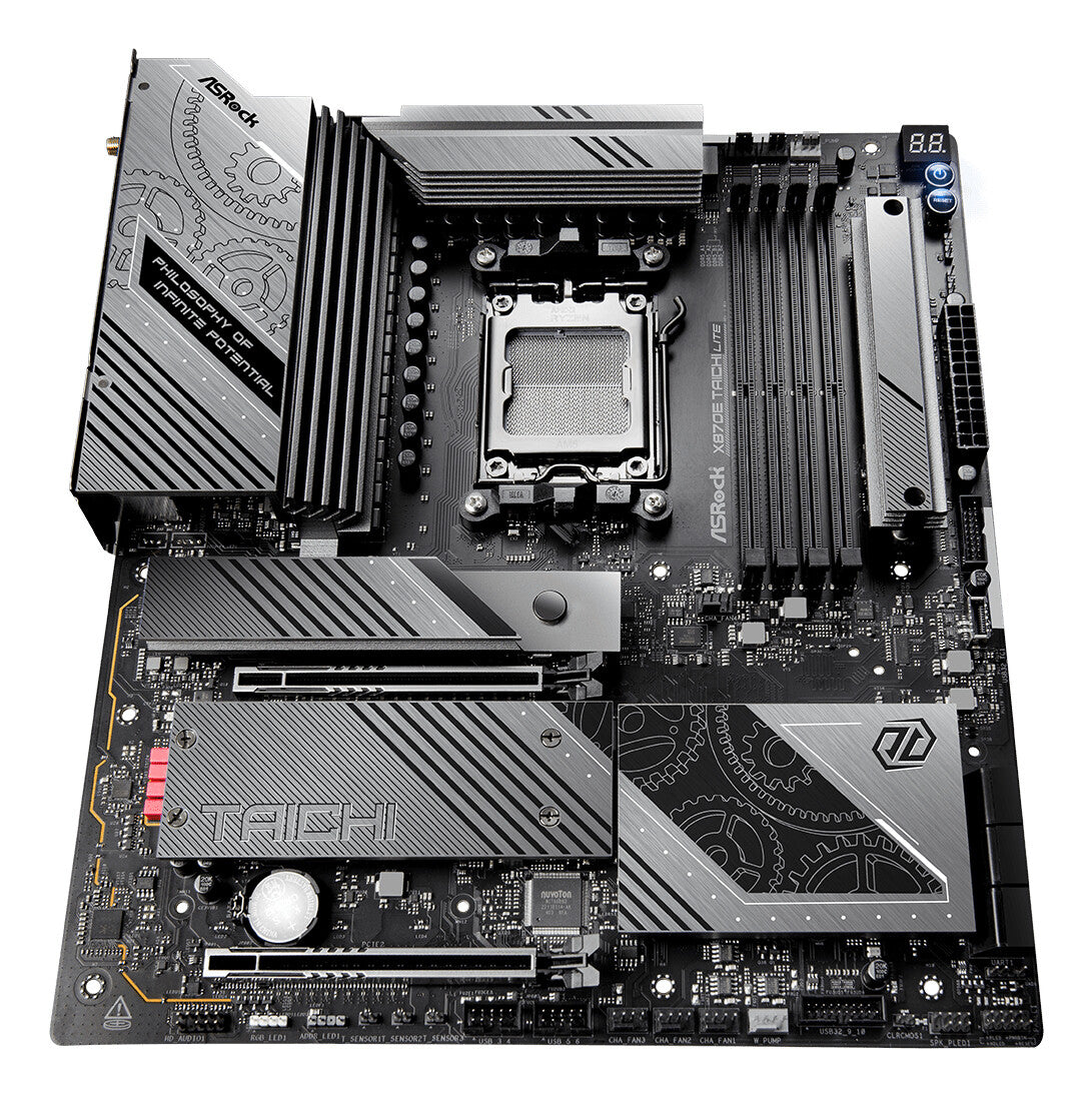 ASRock X870E Taichi Lite WiFi Motherboard EATX AM5 Socket DDR5