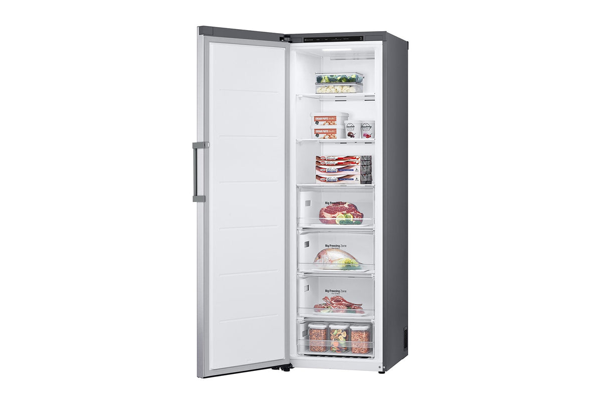 LG GFT41PZGSF fryser Stående fryser Fritstående 324 L Stål