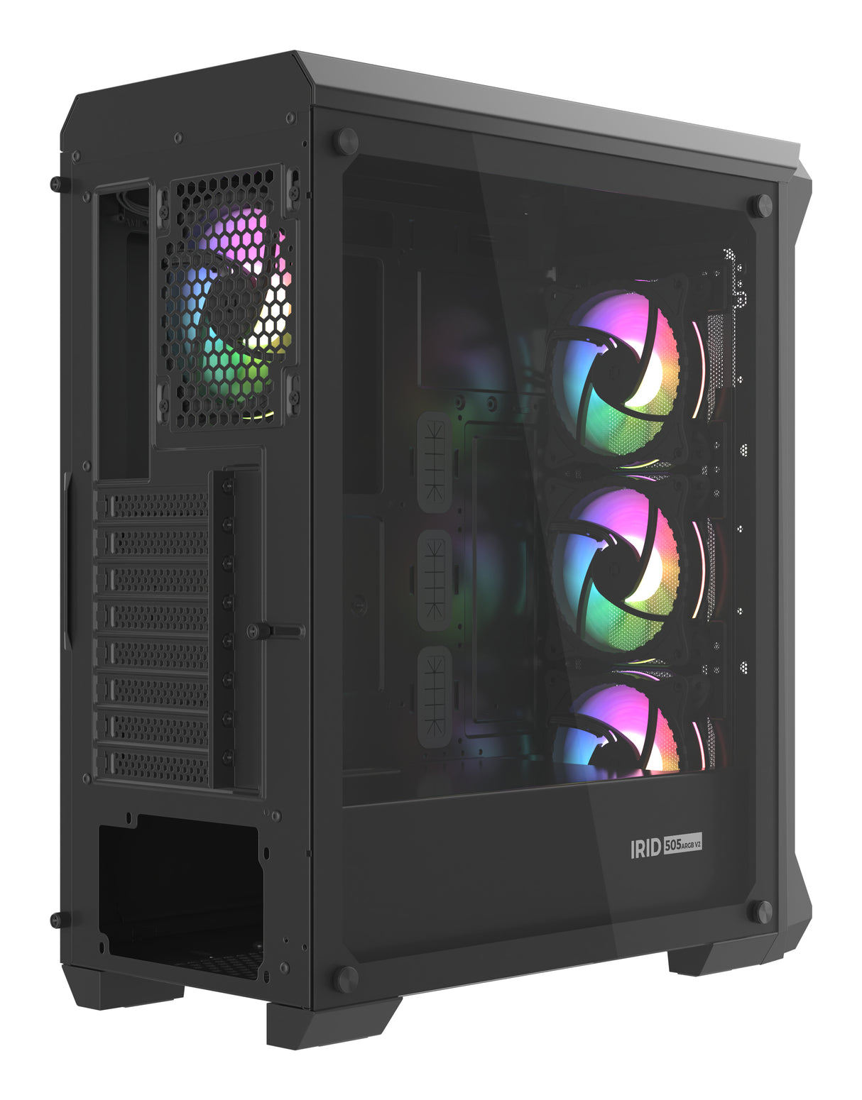 Genesis Irid 505 aRGB Tower ATX Sort