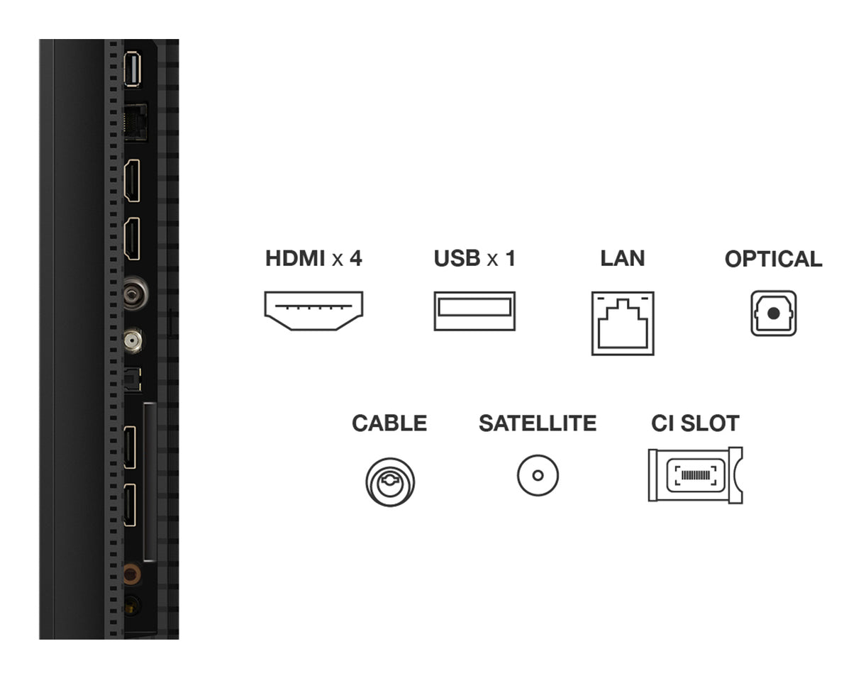 TCL 50C6K QD-Mini LED 4K Google TV