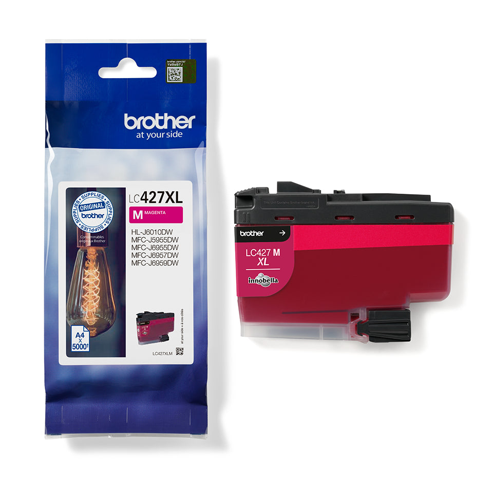 Brother LC427XLM blækpatron 1 stk Original Magenta