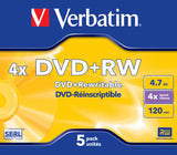 Verbatim DataLife 5x DVD+RW 4.7GB