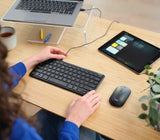 Trust Lyra wireless nordic 302348 tastatur og mus