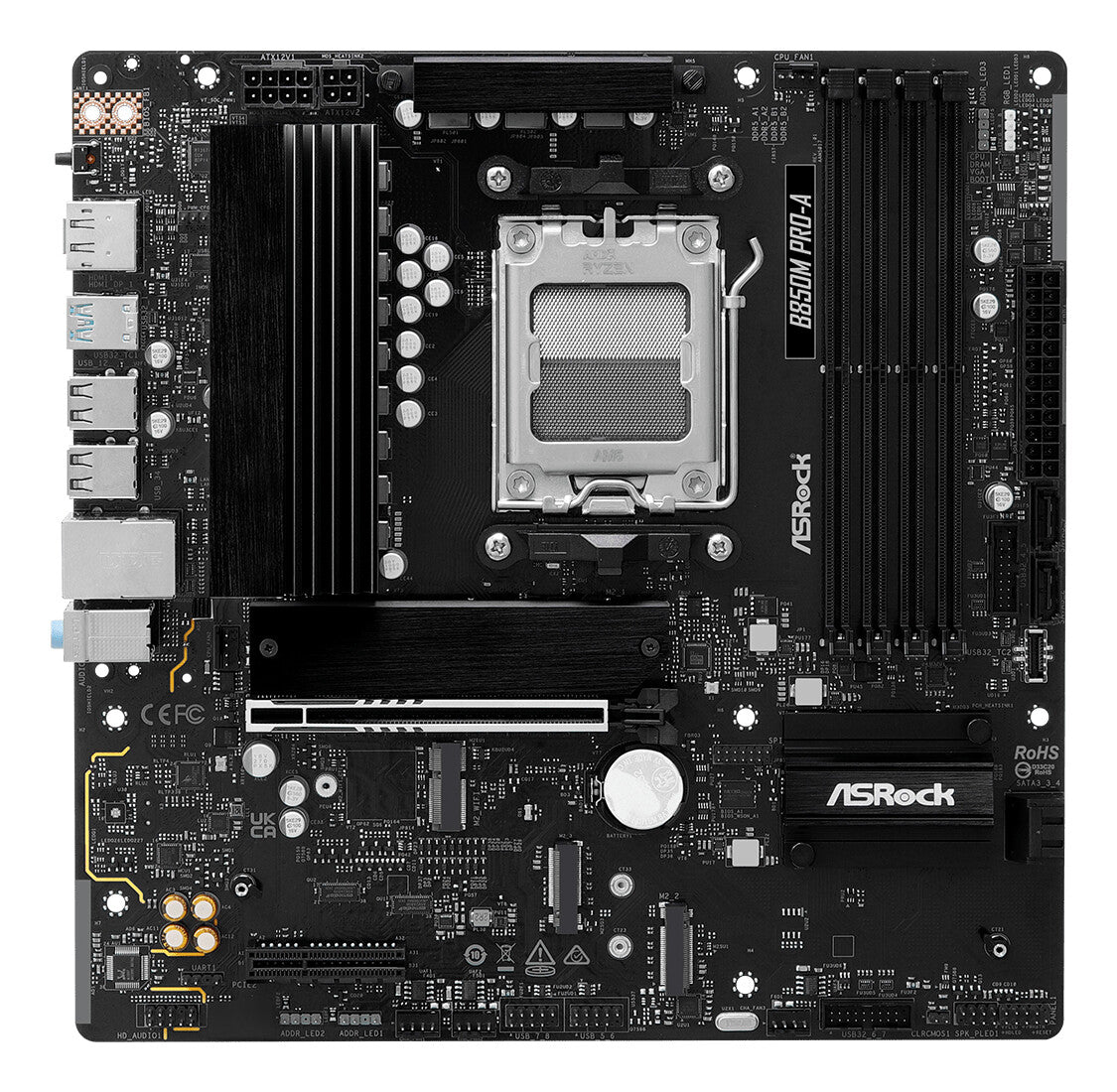 Asrock B850M PRO-A Motherboard Micro ATX AM5 Socket