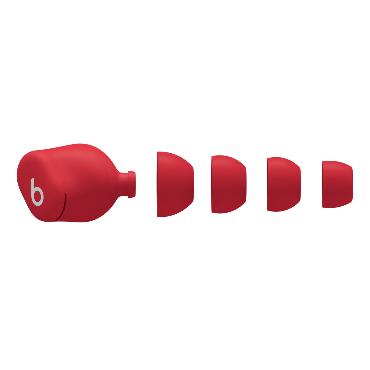Apple Beats Solo Buds Headset True Wireless Stereo (TWS) I ørerne Opkald/musik Bluetooth Rød, Transparent
