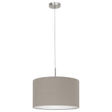 Eglo Pasteri Ø38 taupe pendel