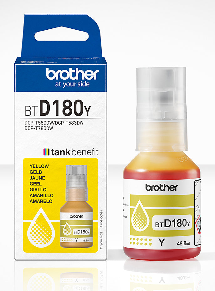 Brother BTD180Y printer genopfyldelig blækpatron Original