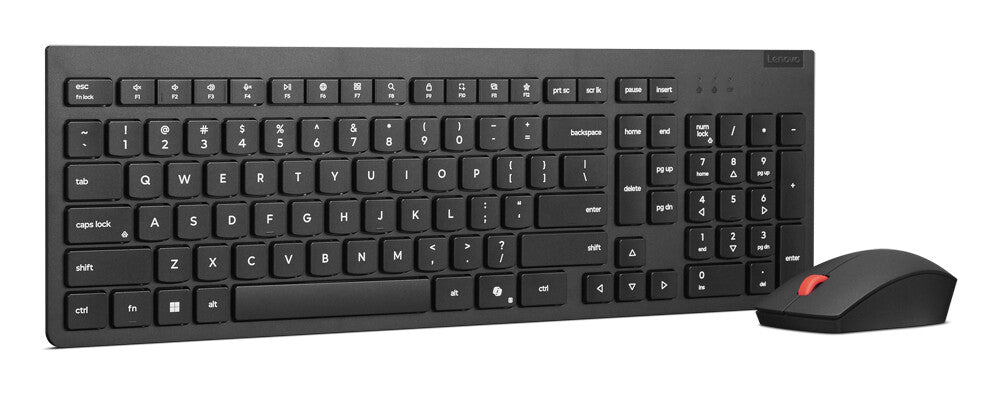 Lenovo 4X31R64462 tastatur Mus inkluderet Kontor RF trådløs + Bluetooth Dansk Sort