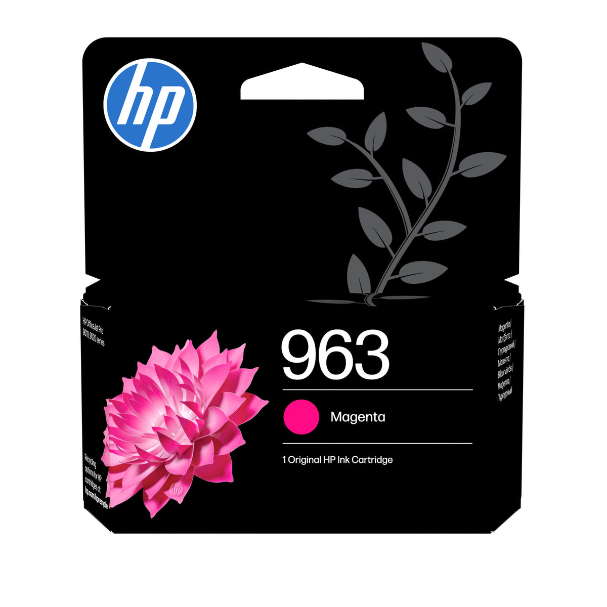 HP 963 Magenta 700 sider Blæk 3JA24AE