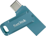 SanDisk Ultra Dual Drive Go USB 256GB USB-nøgle USB Type-A / USB Type-C 3.2 Gen 1 (3.1 Gen 1) Blå