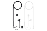 Samsung EO-IC100 Headset Ledningsført I ørerne Opkald/musik USB Type-C Hvid