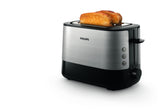 Philips Viva Collection HD2635/90 brødrister 7 2 skive(r) Sort, Titanium