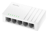 Cudy GS105U netværksswitch Ikke administreret Gigabit Ethernet (10/100/1000) Hvid