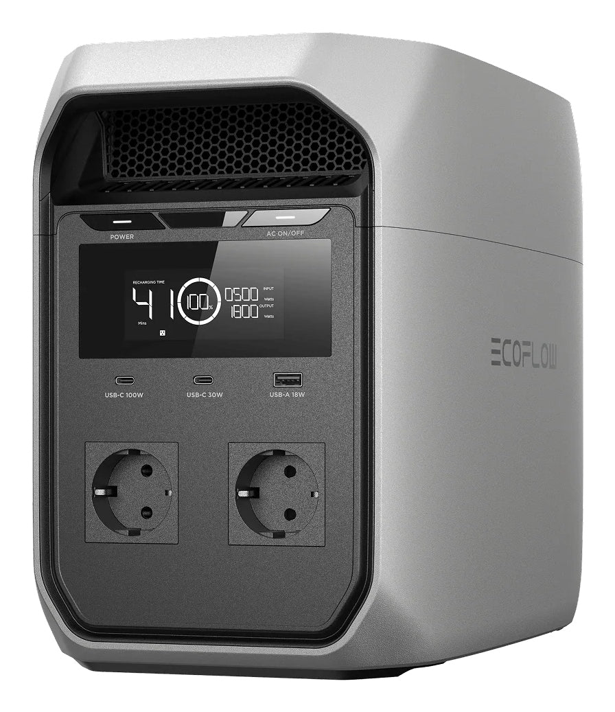 EcoFlow DELTA 3 Classic Bærbar energistation 5 Lithium Manganese Iron Phosphate (LMFP) 2400 W 12,1 kg