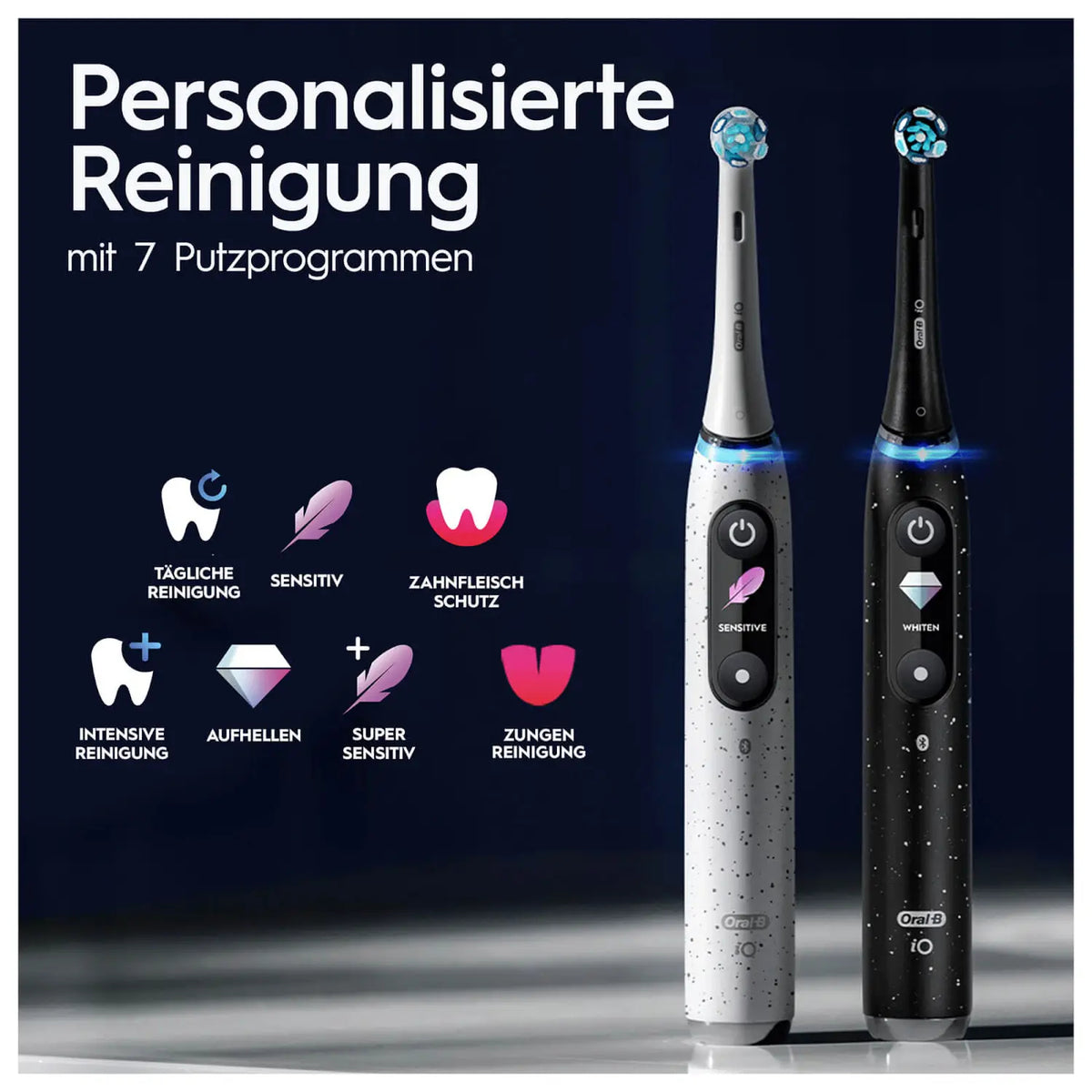 Oral-B iO Series 10 Black Onyx Luxe Edition electric toothbrush