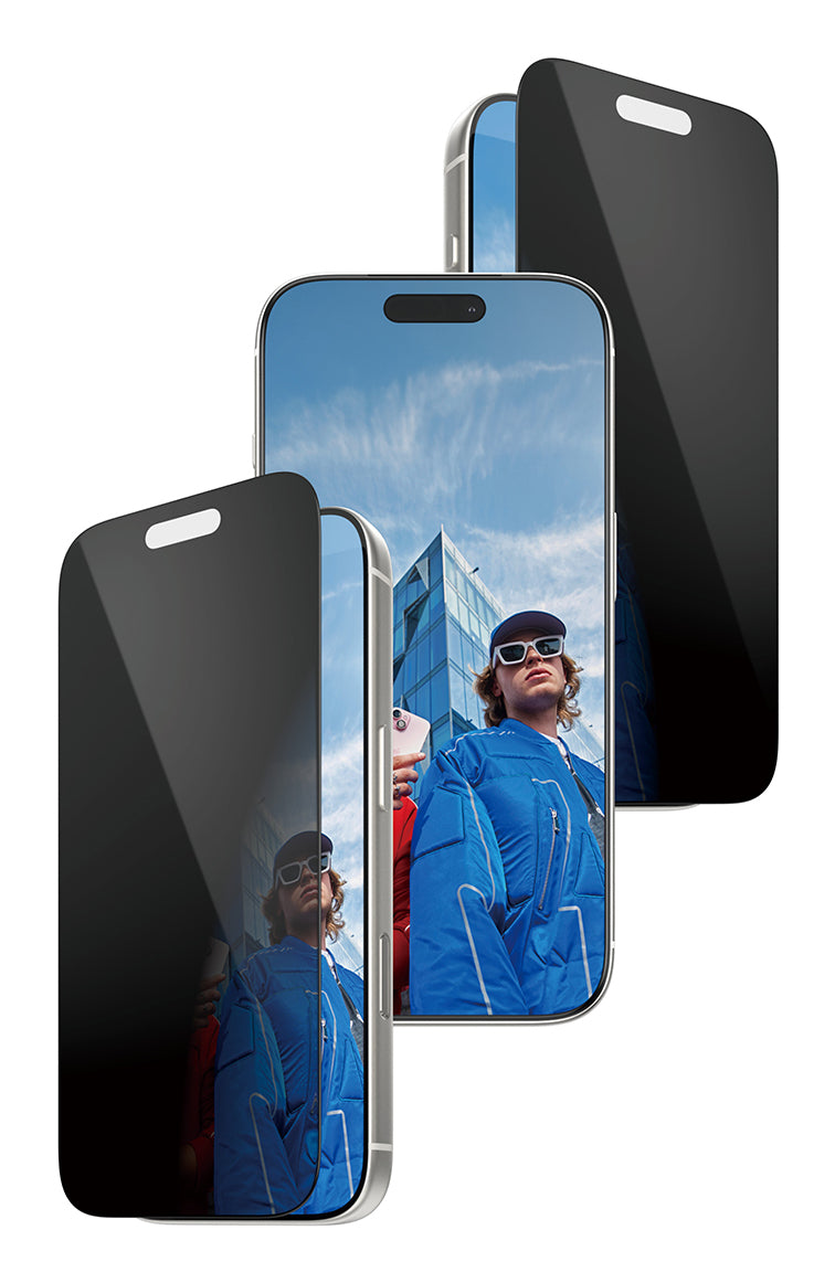 PG Privacy Screen Protector iPhone 17 Pro UWF Fastfit
