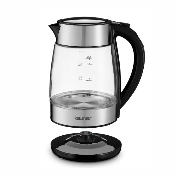 Zelmer ZCK8026 elkedel 1,7 L 2200 W Sort, Transparent