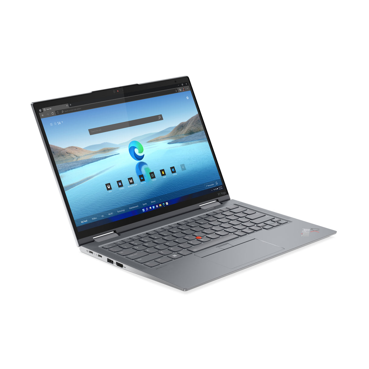 T1A Lenovo ThinkPad X1 Yoga Gen 8 Refurbished Intel® Core™ i5 i5-1345U Hybrid (2-i-1) 35,6 cm (14") Berøringsskærm WUXGA 32 GB LPDDR5-SDRAM 512 GB SSD Grå