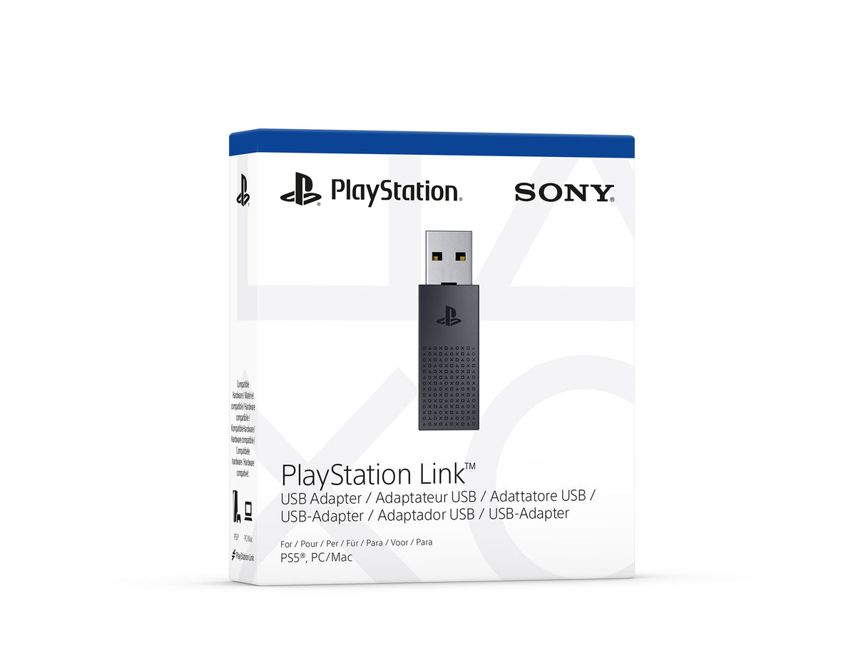 [AI generated title] Sony PlayStation Link Usb-Adapter til Pulse Headset