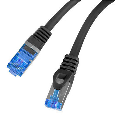 Lanberg PCF6A-10CC netværkskabel Sort 10 m Cat6a S/FTP (S-STP)