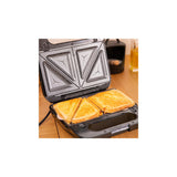 Cecotec 04309 sandwichtoaster 1000 W Sort, Satin stål