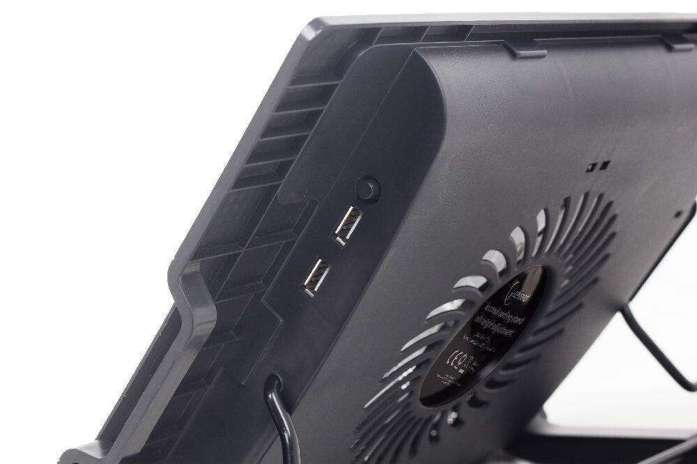 Gembird NBS-1F17T-01 køling til laptop 43,2 cm (17") 1500 rpm Sort