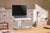 Gembird NBS-D1-02 laptop stativ Sølv 39,6 cm (15.6")