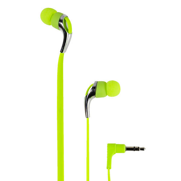Vivanco Neon Buds Hovedtelefoner Ledningsført I ørerne Musik Metallic, Gul