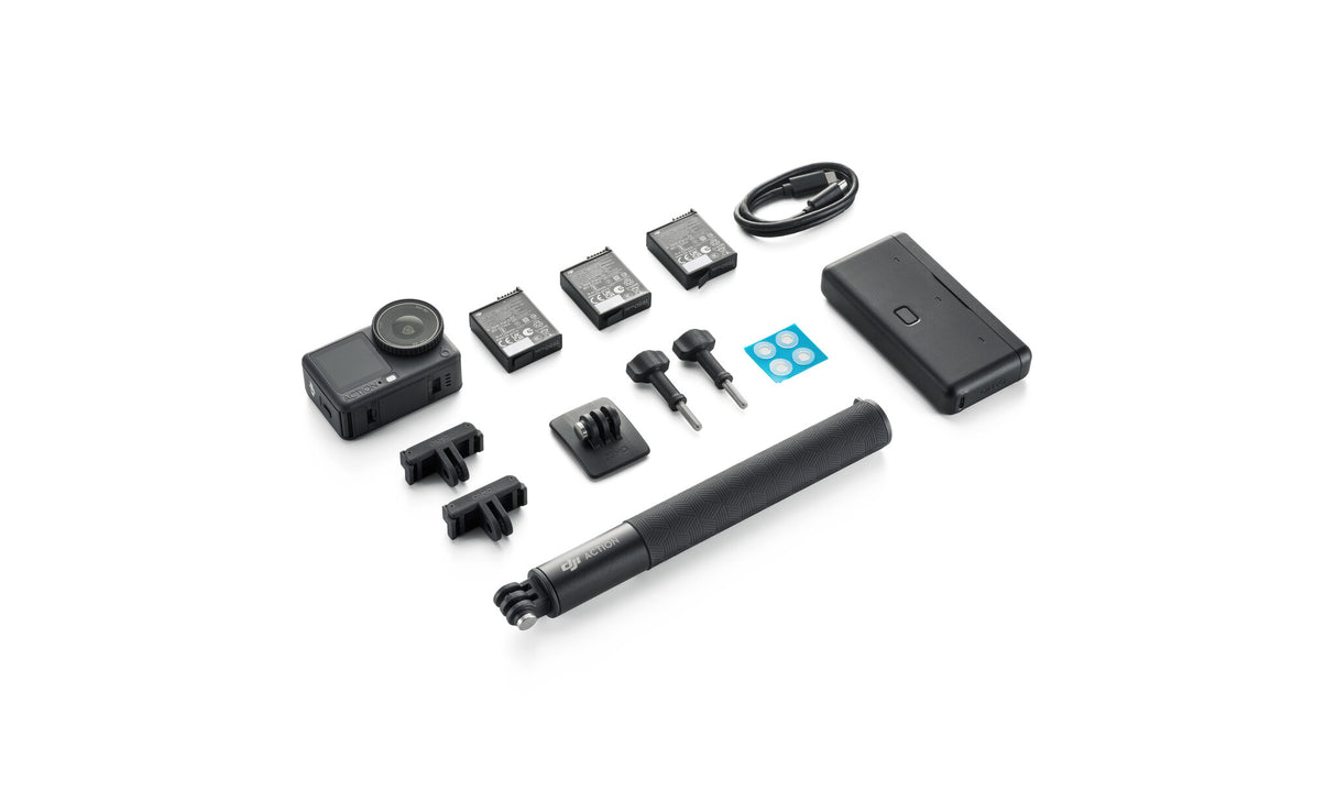 DJI Osmo Action 6 Adventure Combo kamera til actionsport 38 MP 4K Ultra HD CMOS 25,4 / 1,1 mm (1 / 1.1") Wi-Fi 149 g
