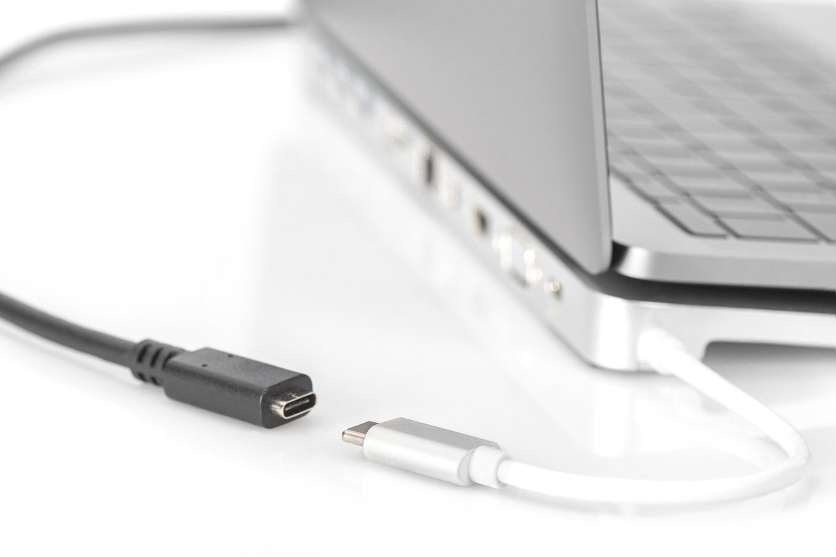 Digitus AK-300210-015-S USB-kabel USB 2.0 1,5 m USB C 0,48 Gbit/sek. Sort