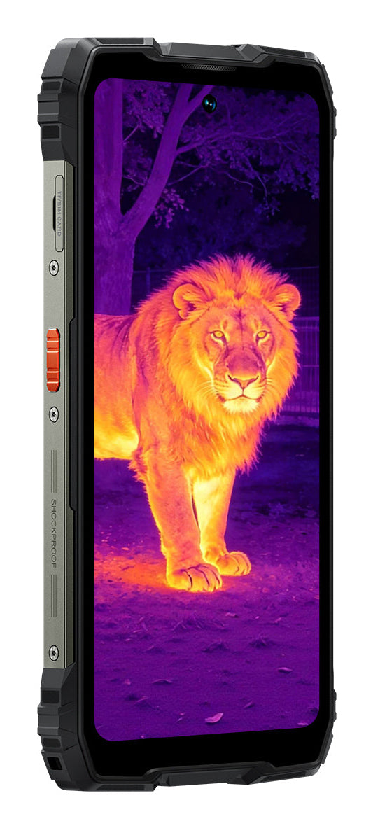 Blackview ROCK 3 17,2 cm (6.78") Hybrid Dual SIM Android 16.0 4G USB Type-C 8 GB 256 GB 10000 mAh Sort