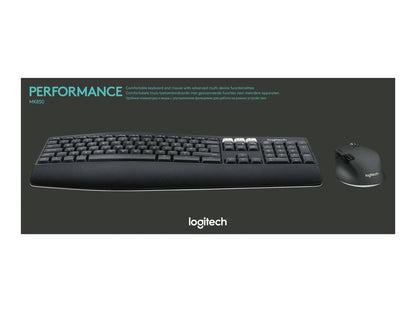 Logitech MK850 Performance Tastatur og mus-sæt Trådløs Dansk/Finsk/Norsk/Svensk