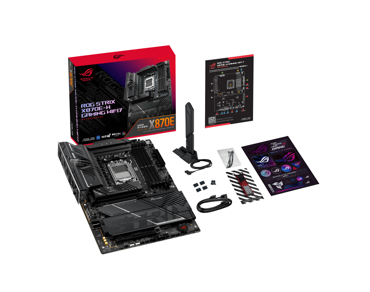 ASUS ROG STRIX X870E-H GAMING WIFI7 AMD X870E Sokkel AM5 ATX