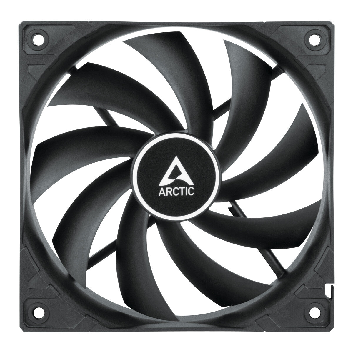 ARCTIC F12 PWM PST Computerkabinet Ventilator 12 cm Sort 1 stk