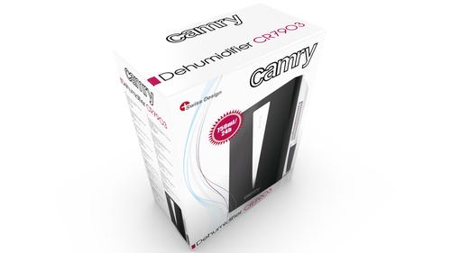 Camry Premium CR 7903 dehumidifier 1.5 L 100 W Black, White