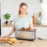Ninja ST202EU brødrister 7 2 skive(r) 2400 W Sølv