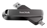 SanDisk Extreme PRO Dual Drive 1TB USB-C 3.2 Gen 2 USB stick Sort