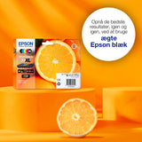 Epson Oranges 33XL appelsiner Claria Premium enkeltpakke cyan blæk