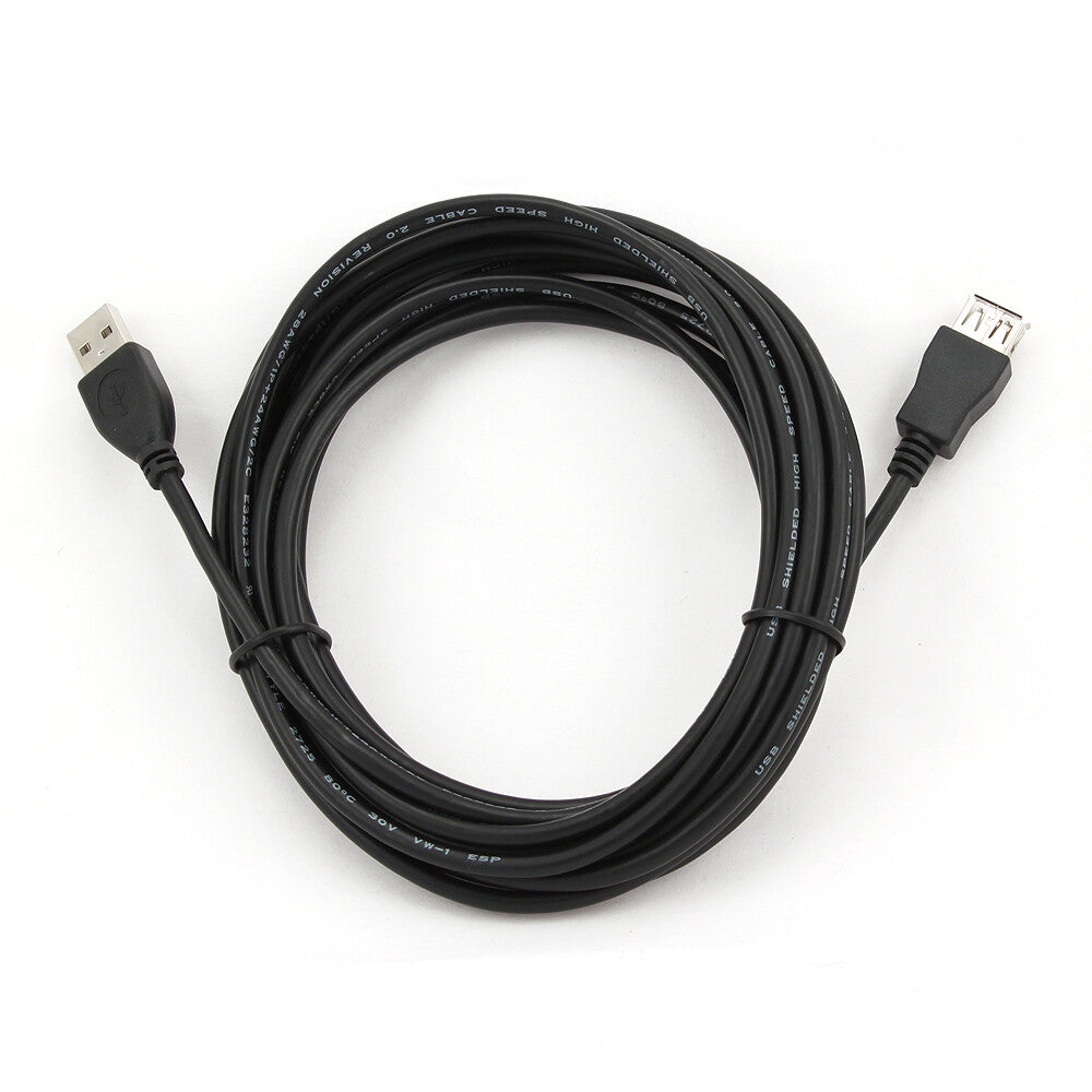 Gembird CCP-USB2-AMAF-15C USB-kabel USB 2.0 4,6 m USB A Sort
