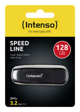 Intenso Pendrive 128GB Speed Line USB 3.2, sort EU (3533491)