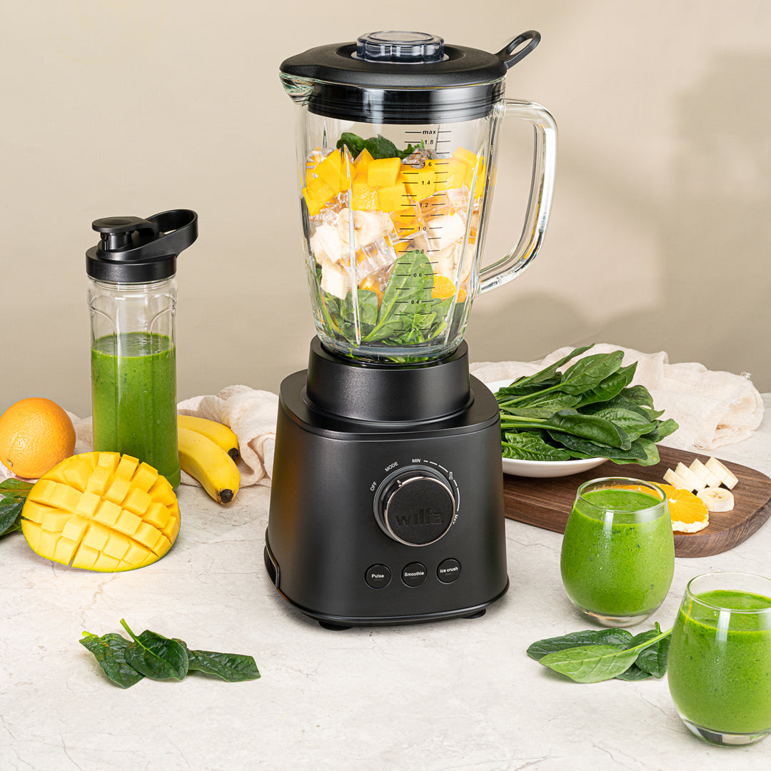 Wilfa 609906 blender 1,8 L Bærbar blender 1800 W Sort