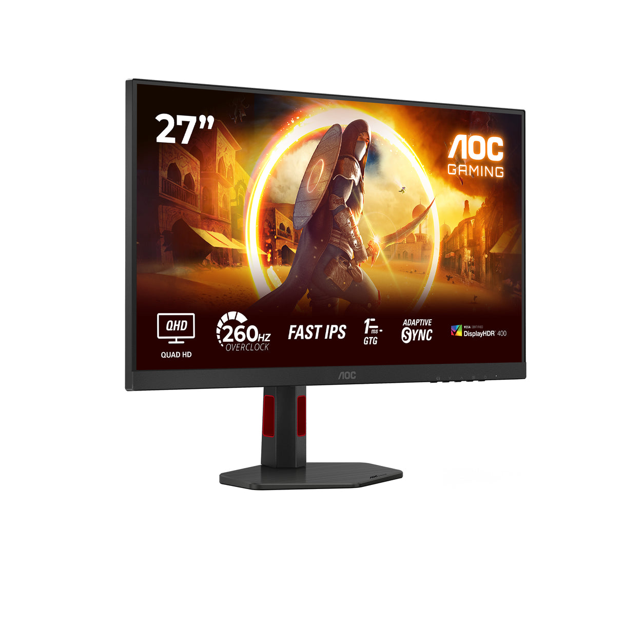 AOC G4 Q27G4ZR 27 Fast IPS 2560 x 1440 (2K) DisplayPort HDMI 260 Hz
