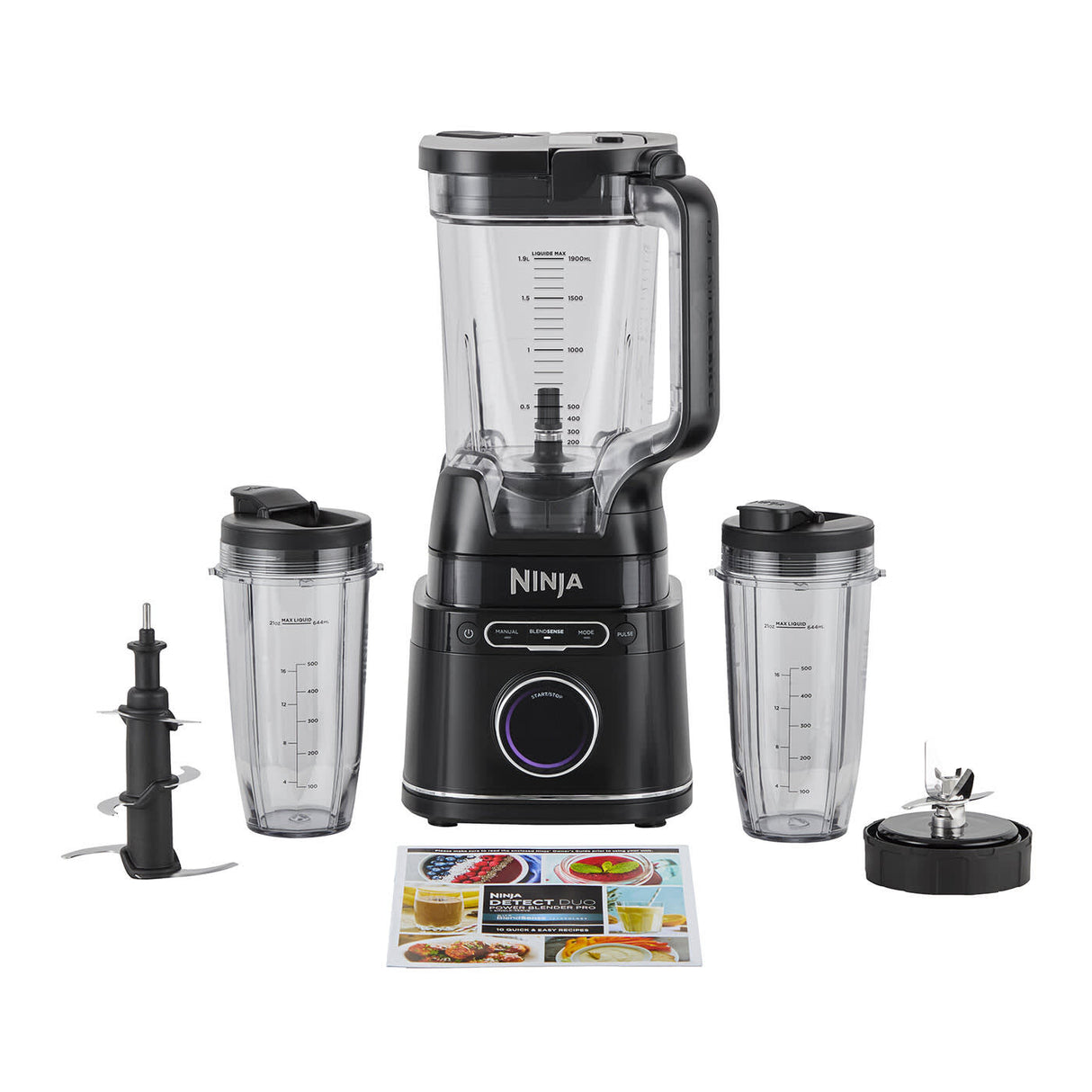 Ninja Detect Power Mixer Pro 2,1 L Bordplade blender 1200 W Sort