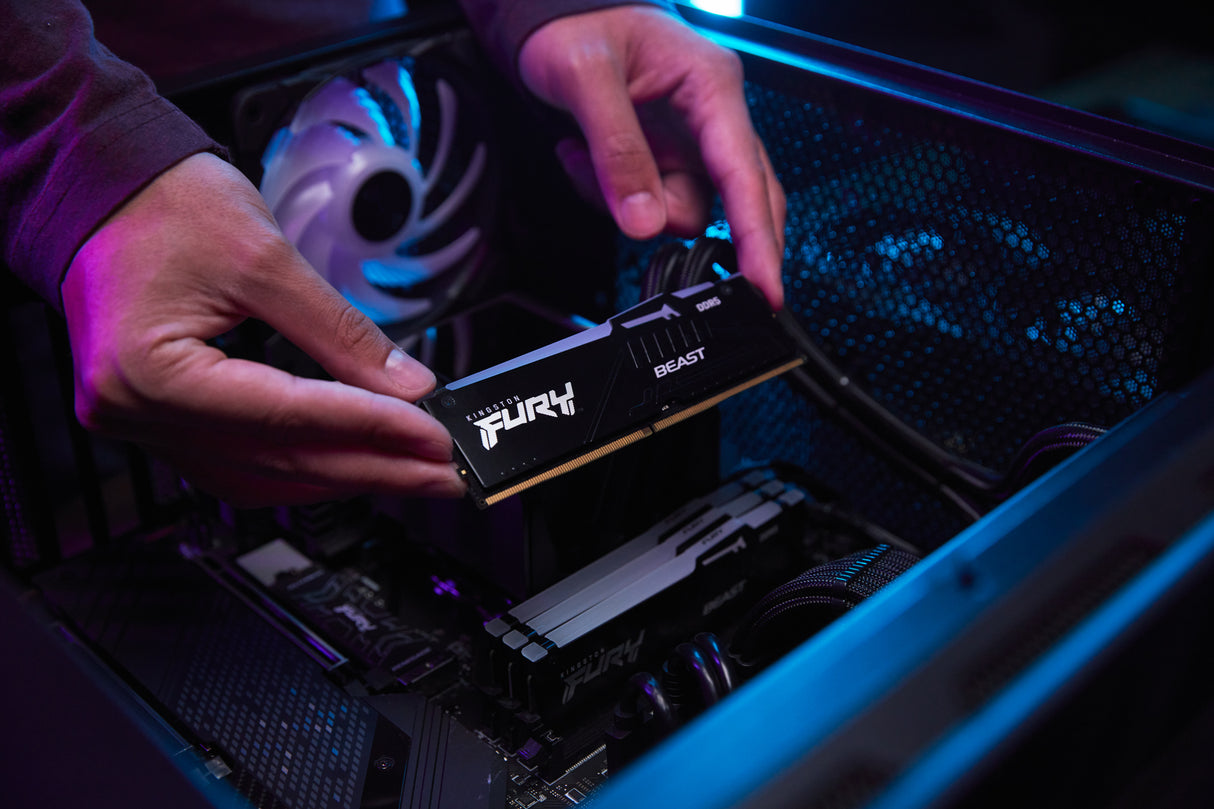 Kingston FURY Beast DDR5 SDRAM 16GB 6000MHz CL30 On-die ECC DIMM 288-PIN